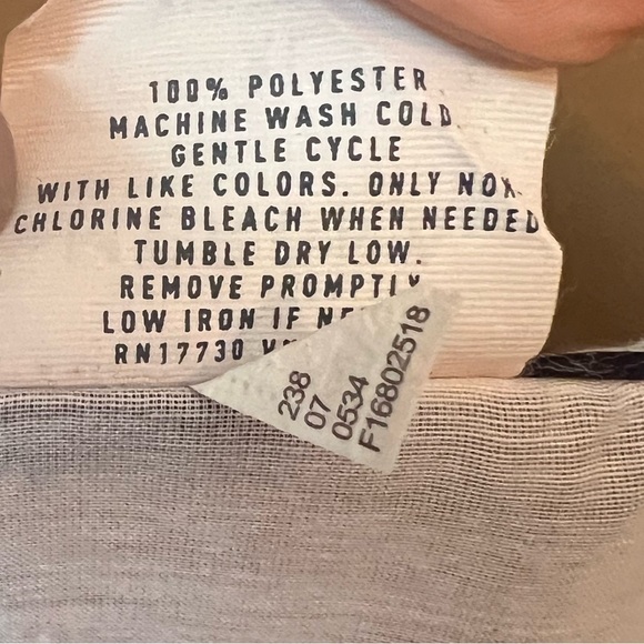 Merona Black and White Swim Sheer Large Polka Dot Cover-Up Size XL - Picture 4 of 5